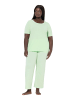 Ulla Popken Pyjama in hellmint
