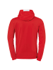 Kempa Trainingsjacke PLAYER HOOD JACKET in rot/weiß