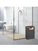 relaxdays Wäschekorb in Schwarz/ Natur - 105 l