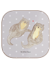 Mr. & Mrs. Panda Design Untersetzer Otter Hände halten ohne Spruch in Grau Pastell
