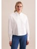 Seidensticker Hemdbluse Oversized in Weiß