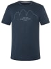 super.natural Merino T-Shirt in blau