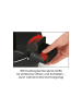 Gourmet Maxx Energiespartopf Aluminium 5,8l schwarz/rot Schwarz