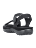 rieker Komfort Sandalen in Schwarz