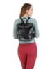 Samantha Look Rucksack echt Leder in schwarz