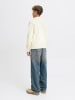 JACK & JONES Junior Jornorrebro Strickpullover Rundhals in sea salt