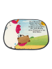 Mr. & Mrs. Panda Auto Sonnenblende Einhorn Koffer Design mit Spruch in Weiß