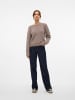 Vero Moda Strickpullover in Brown Lentil