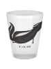 Mr. & Mrs. Panda Schnapsglas Stinktier Yoga ohne Spruch in Transparent