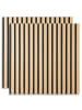 Homestyle4u Akustikpaneel 60x60 2er Set in Braun