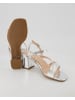 Terry Brautschuhe in Silber
