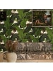 WALLPAPERS4BEGINNERS Tapete Bananenblätter in Grün - (W) 200 × (L) 280 cm
