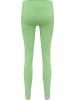 Hummel Hummel Leggings Hmlmt Training Damen Feuchtigkeitsabsorbierenden Nahtlosen in SUMMER GREEN MELANGE