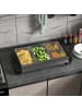 HOMCOM Buffetwärmer-64L x 36,4B x 14H cm-Silber