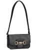 Guess Umhängetasche Janie Logo Conv Xbody Flap in Coal Logo