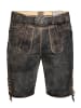 Edelnice Kurze Wildbock Lederhose Tom in braun