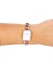 Oozoo Analog-Armbanduhr Oozoo Timepieces rosegold extra groß (ca. 22,5x28,5mm)