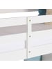 Homestyle4u Etagenbett 90x200 cm in Weiß