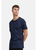 !SOLID T-Shirt 'Rock' in blau