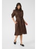 Kaffe Kleid KAemine Regular fit in Chocolate Brown