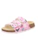 superfit Tieffußbett Pantolette FUSSBETTPANTOFFEL in Rosa/Mehrfarbig