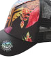 Carlo Colucci Trucker Cap Curtin in Schwarz / Mehrfarbig