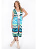 IZIA Women Vest in blue multicolor