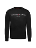 Tommy Hilfiger Sweatshirt Tommy Logo in schwarz