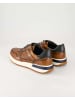 Sioux Sportliche Schnürschuhe in Braun