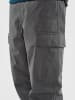 Vintage Industries Cargohose in Grau
