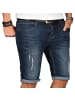 Alessandro Salvarini Jeansshorts Salvarini-Shorts-Multi2 in Nachtblau