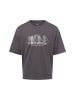 Alpha Industries T-Shirt Studio Edition in grau rosa - 0001