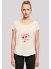 F4NT4STIC Long Cut T-Shirt Herzbaum Be Mine! in Whitesand