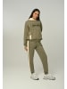 Tom Barron Trainingsanzug Women Regular Tracksuit With Embroidery Design in khaki