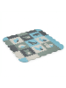 relaxdays 25tlg. Puzzlematte "Tiere" in Bunt