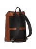 The Bridge Damiano Rucksack Leder 41 cm Laptopfach in marrone