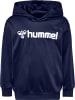 Hummel Kinder Sweatshirt "Hmllogo Hoodie Kids" in Blau