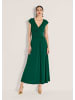MADELEINE Maxikleid in Wickeloptik in dunkelgrün