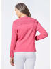 GOLDNER Jacke Jeansjacke in pink