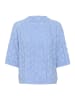Kaffe Strickpullover KAmalene Loose fit in Vista Blue Melange