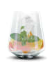 Mr. & Mrs. Panda Tumbler Glas Vogelhaus Home ohne Spruch in Transparent