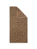 Erwin Müller Frottier, Jacquard Duschtuch in beige-braun