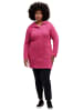 Ulla Popken Sweatjacke in magentapink