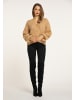 faina Damen Strickjacke in Kamel