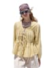 MANUKA Blouse in Pastellgelb