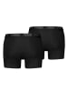 Puma Boxershort 2er Pack in Schwarz