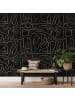 WALLPAPERS4BEGINNERS Tapete Graffiti in Schwarz - (W) 200 × (L) 280 cm