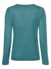 Franco Callegari Leinenpullover in aqua