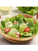 relaxdays Salatschüssel in Natur - (B)20x (H)8 x (T)18 cm