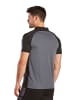 erima Six Wings Poloshirt in slate grey/schwarz